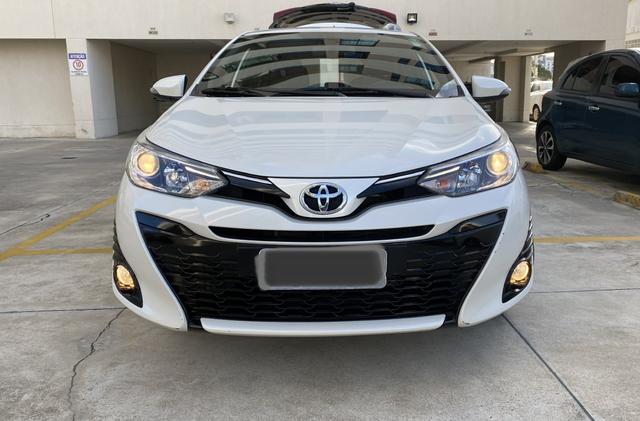 Yaris XLS 19/19 Branco pérola mais que completo