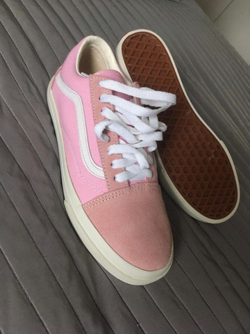 tenis vans old skool rosas