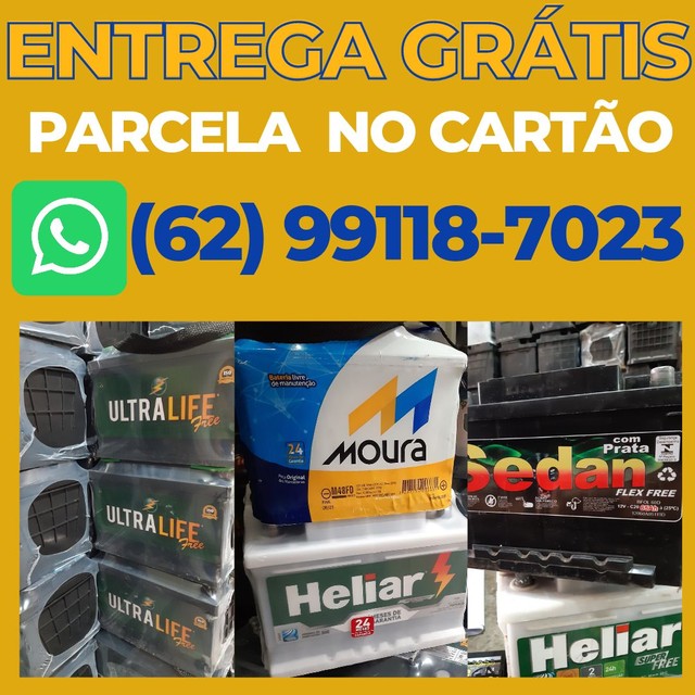 Bateria 60Ah - Solução Baterias Ligue já - Foto 2