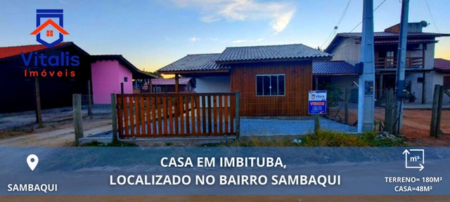Barbada !! Casa em Imbituba, localizada no bairro Sambaqui