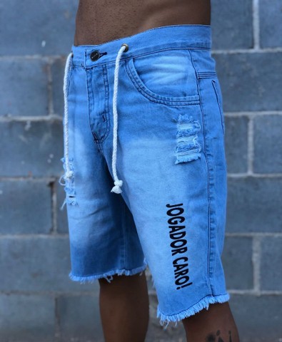 bermuda jeans jogador