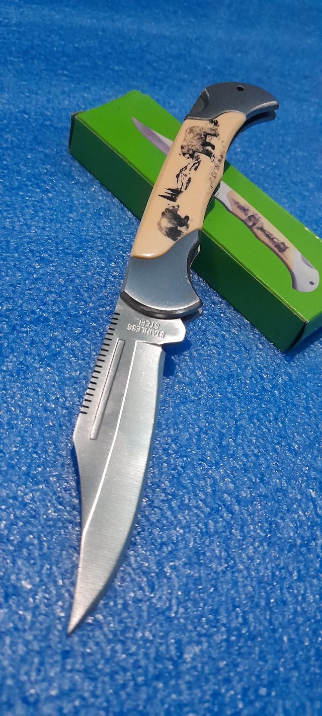 Canivete Esportivo Campeiro ExcaliburKnives Urso Anos 80