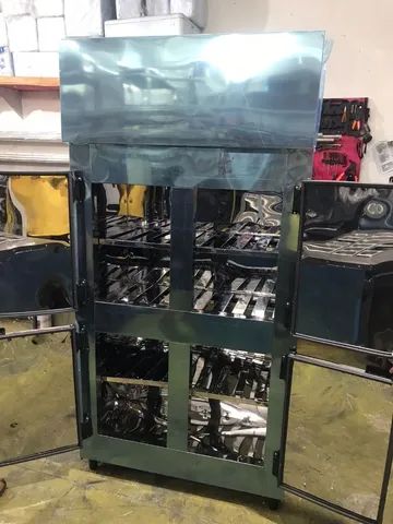 Geladeira comercial 4 portas em aço inox - Foto 4