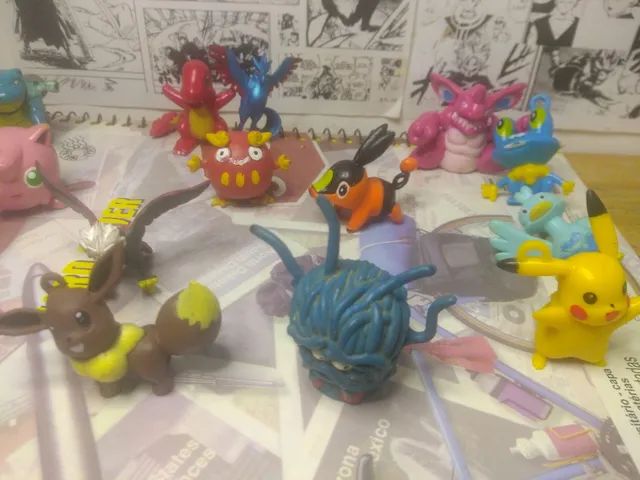 Lote com Seis Brinquedos Pokemon, Brinquedo Pokemon Usado 83864752