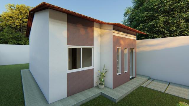 Casa até ZERO entrada 2 quartos - Foto 2