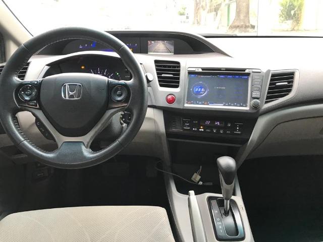 Honda civic lxs 1.8 automático gnv G5 único dono - Foto 13