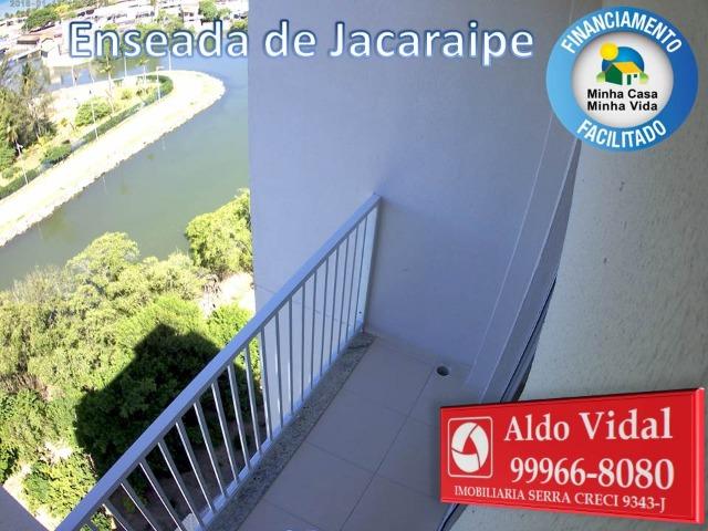 ARV 166- Apto 2 Q, Varanda,Suíte,Piscina em Jacaraipe próximo a praia - Foto 2