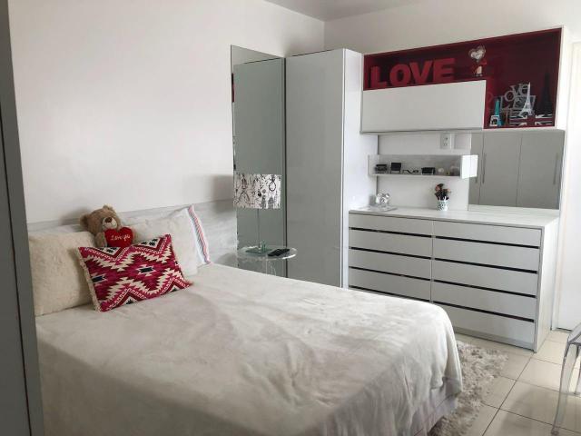 Apartamento a beira-mar de jatiuca com 3 suítes + gabinete - Foto 8