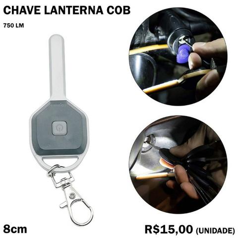 Chave Lanterna COB com 2 Funções