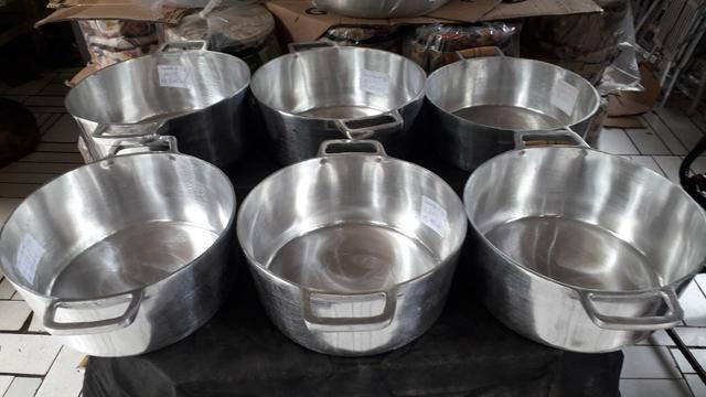 Panelas de alumínio batido Grosso - Foto 4
