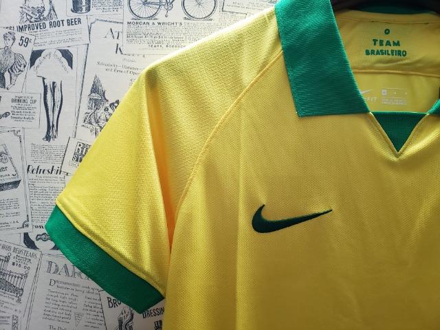 Camisa Seleção Brasileira Amarela Home 2019 - Foto 6