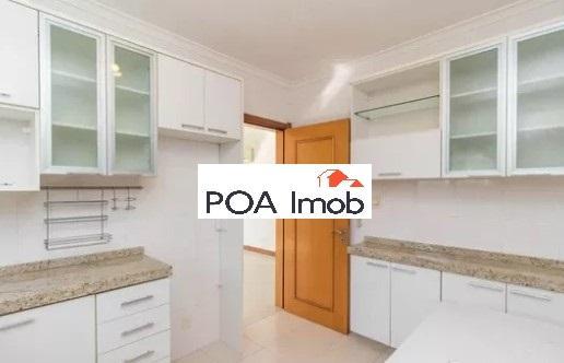 Apartamento semimobiliado com 3 dormitórios no petrópolis - Foto 6
