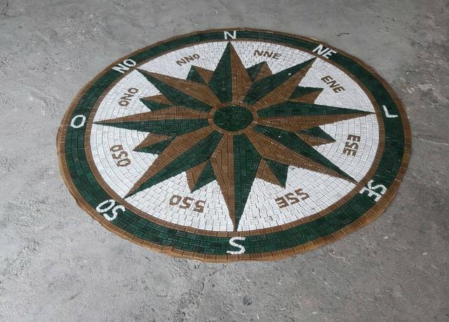 Tapete Mosaico, mandala, rosa dos ventos, modelos exclusivos - Foto 3