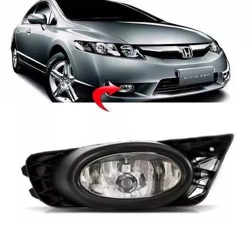 Farol Milha Auxiliar Neblina New Civic 2009 10 2011 Direito