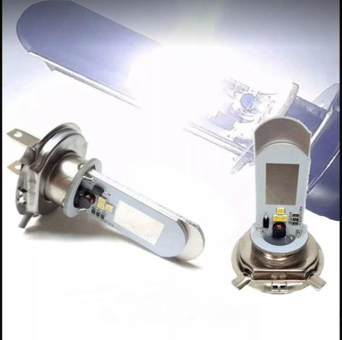 Lâmpada Farol Led Maior Alcance (Moto) - Foto 4