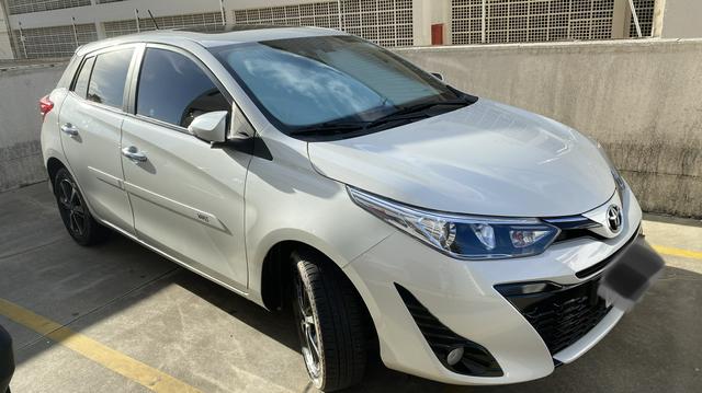 Yaris XLS 19/19 Branco pérola mais que completo - Foto 7