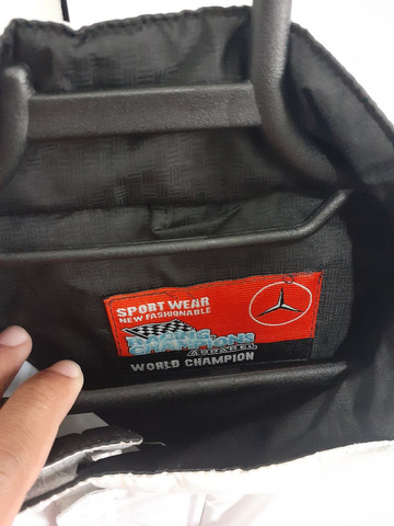 jaqueta corta vento mercedes benz