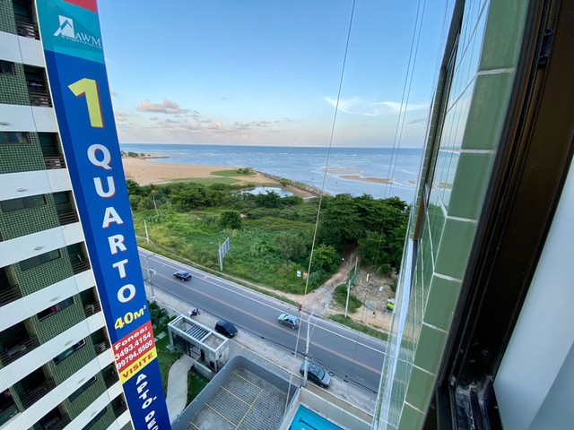 Oportunidade apartamento para aluguel tem 33m, com 1 quarto e vista definida do mar - Foto 8