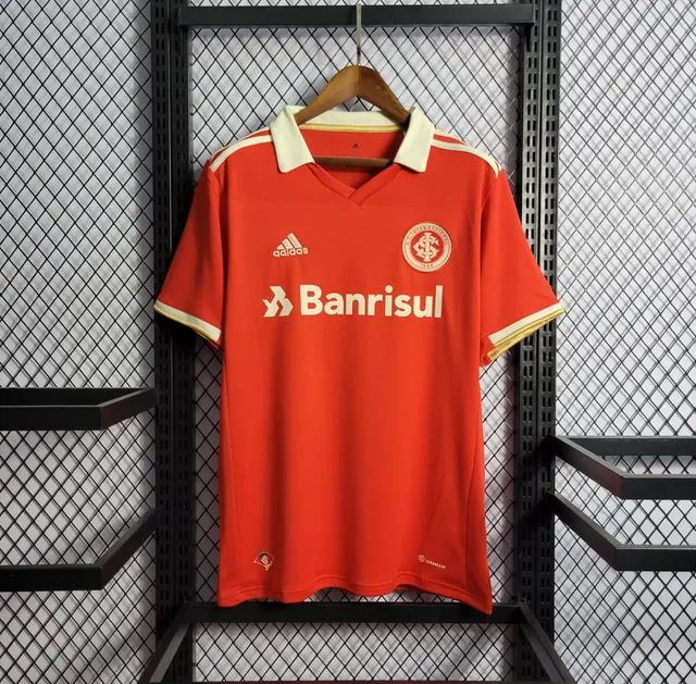 Camisa Internacional 22/23 -Torcedor Adidas Masculina - Vermelho