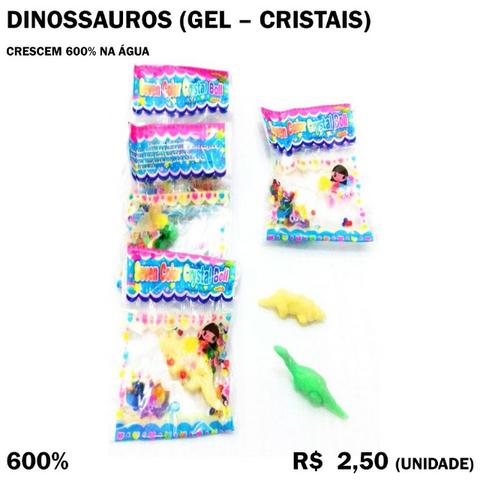 Dinossauro Gel - Cresce 600% na Água
