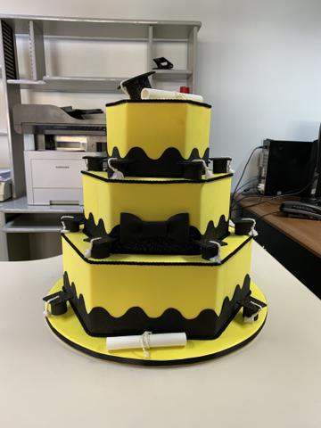 Bolo de Formatura em EVA