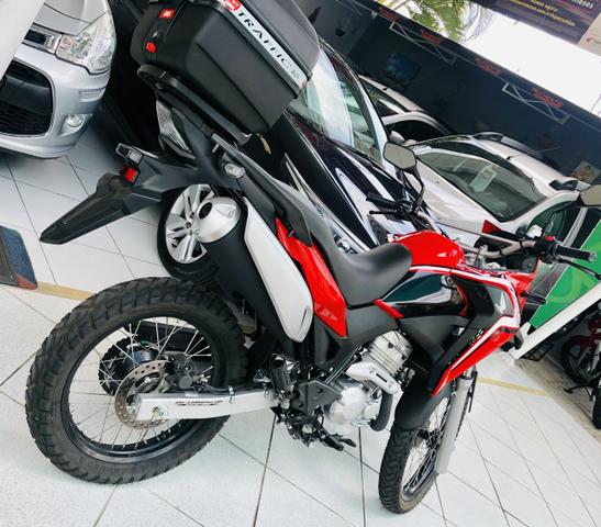 Honda XR-E 300cc Rally com ABS com Baú Givi - Foto 4