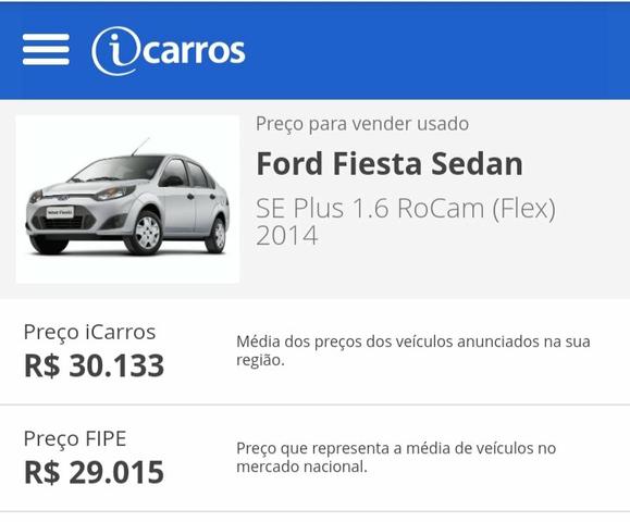 Fiesta sedan 1.6 8v 2014 Financiamento 100% PELO banco - Foto 5