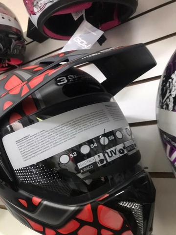 Capacete bieffe na caixa. divido ate 4x no cartão - Foto 7