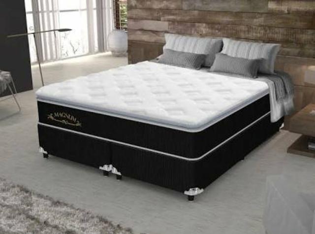 (imperdível Pronta entrega) Cama box + Colchão super king molas ensacadas individualmente