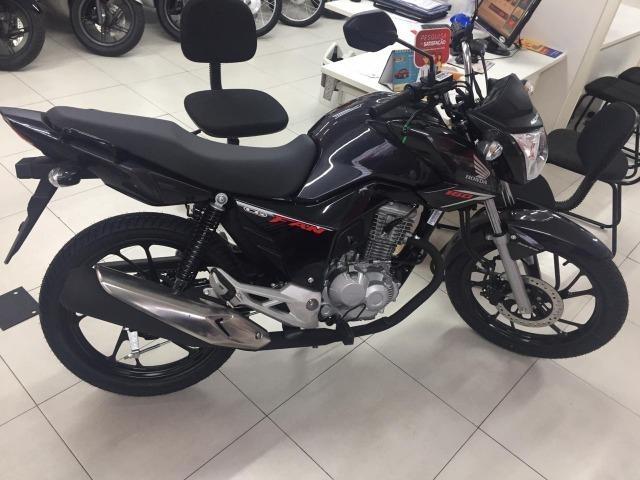 Honda Cg 160 entrada de 1000 leia