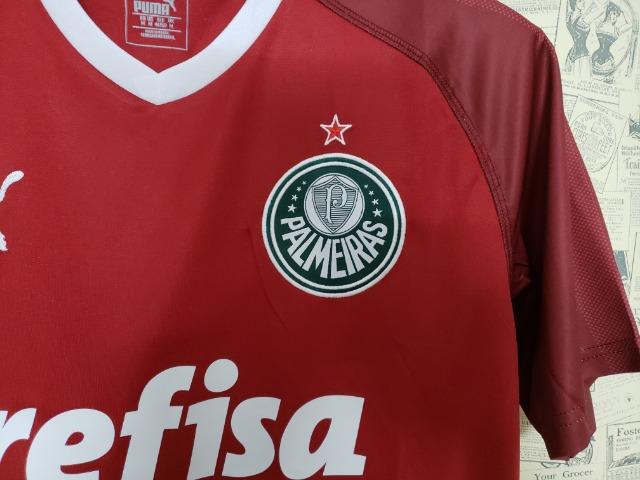 Camisa Palmeiras Goleiro Vermelha - Foto 5