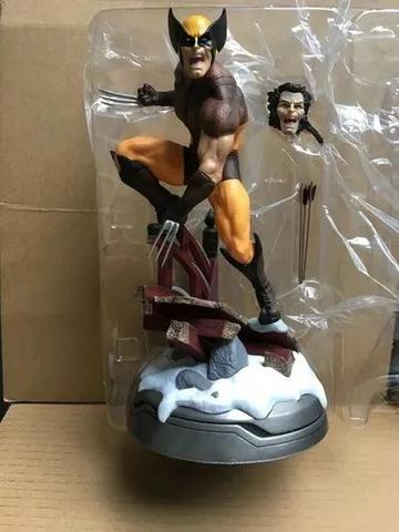 Boneco Wolverine Brown Costume Premium Logan X-men - Foto 2