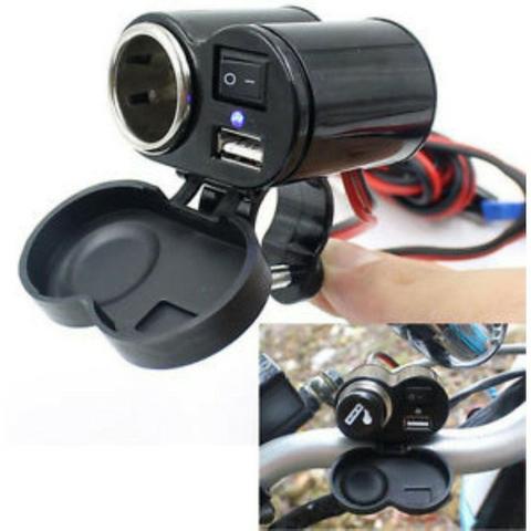 Carregador de bateria de celular para moto
