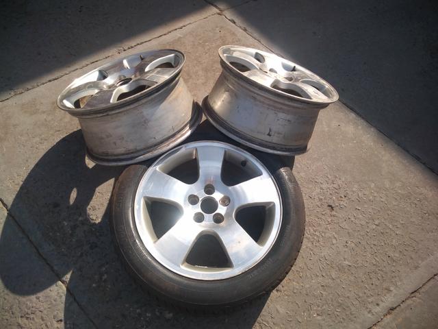 3 rodas Audi Golf Fox aro 16 5x100 - Foto 4