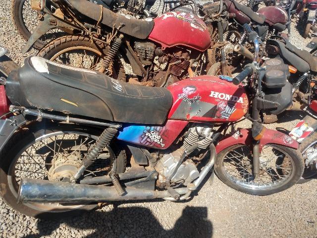 Honda Cg 125 burrao today ML S u c a t a de leilão, inteira e original - Foto 2