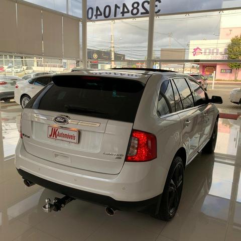 Ford Edge Limited Awd Branco Pérola com Teto Solar - Foto 3