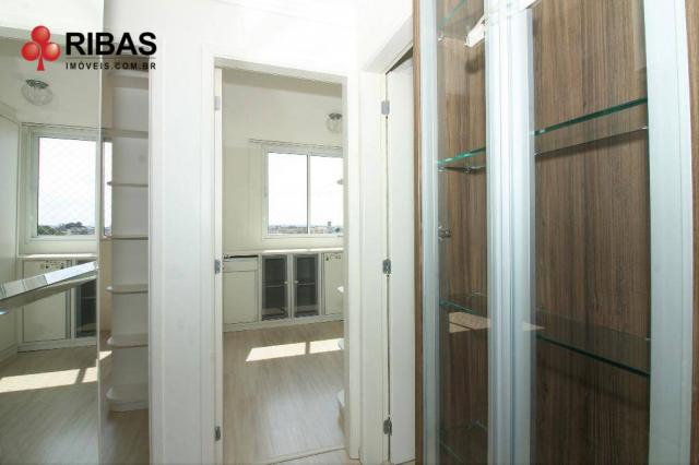 Apartamento com 3 dormitórios para alugar, 78 m² por r$ 2.000,00/mês - capão raso - curiti - Foto 11