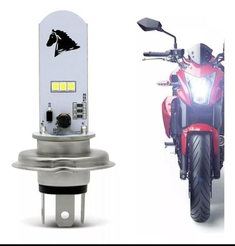 Lâmpada Farol Led Maior Alcance (Moto) - Foto 3