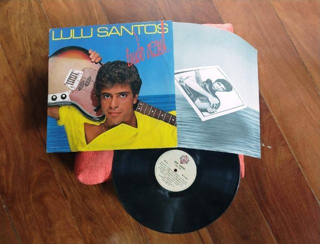 LP Vinil Lulu Santos - Tudo Azul - com encarte - Foto 5