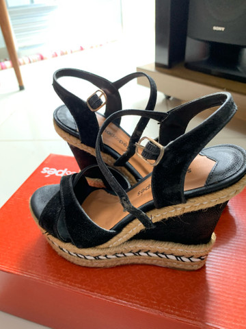 sandalias anabela sonho dos pes