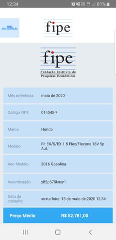Vendo Honda Fit EX 15/16 - Foto 6