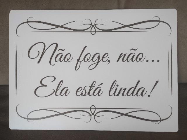 Placas em PVC para cerimônia de casamento - Foto 2