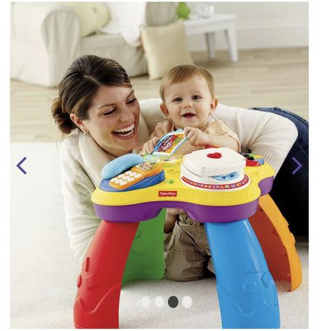Mesa de Atividades Bilíngue do Cachorrinho - Fisher-Price e dois brinquedos importados - Foto 6