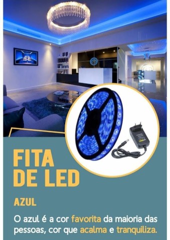 Fita de LED - Fácil instalação e resultado incrível!
