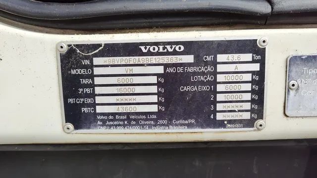 Volvo VM 310 2011 4x2