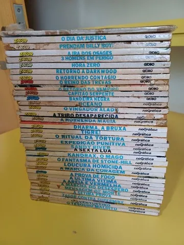 (item 273) Coleção completa Zagor da Editora Rio Grafica/Globo 38 revistas