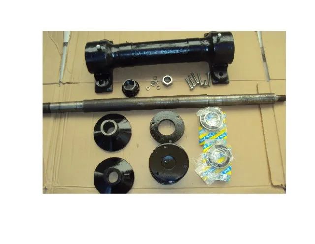 Eixo Mancal fixo para serra circular serraria mecânica pesada marcenaria - Foto 4