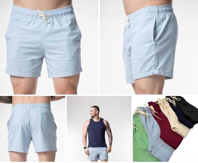 Shorts Linho Adulto 