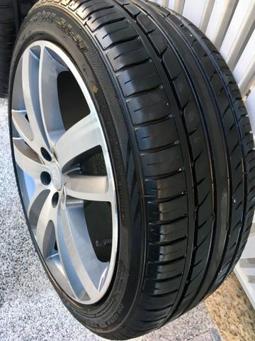 Rodas aro 18 com pneus novos!