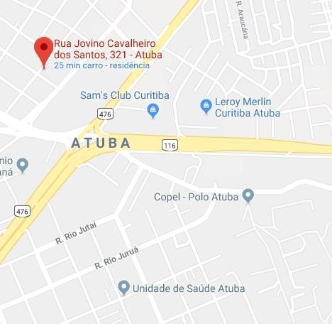 Terreno à venda, 510 m² por r$ 430.000,00 - atuba - curitiba/pr - Foto 5